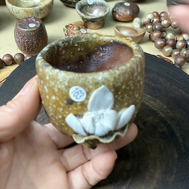 手工粗陶、柴烧茶器