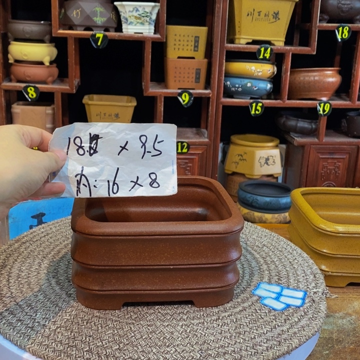 紫砂花盆紫砂花盆