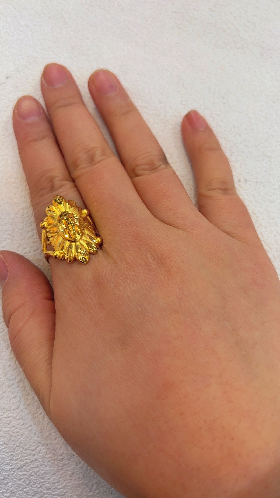 铜合金亚克力戒指 大花款精美女戒活口手工可调节编织戒指39