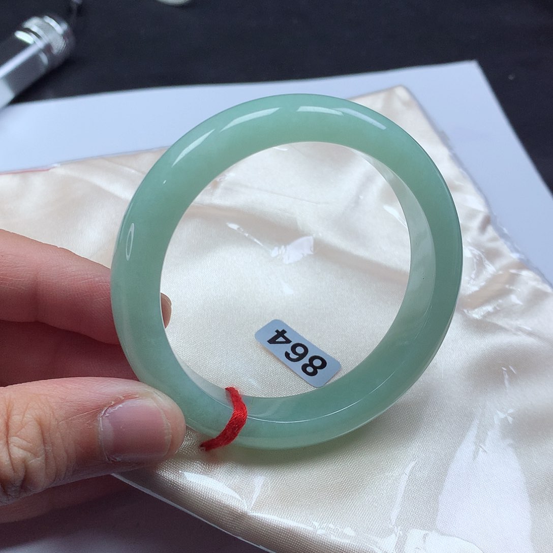 翡翠手镯未镶嵌54正圈