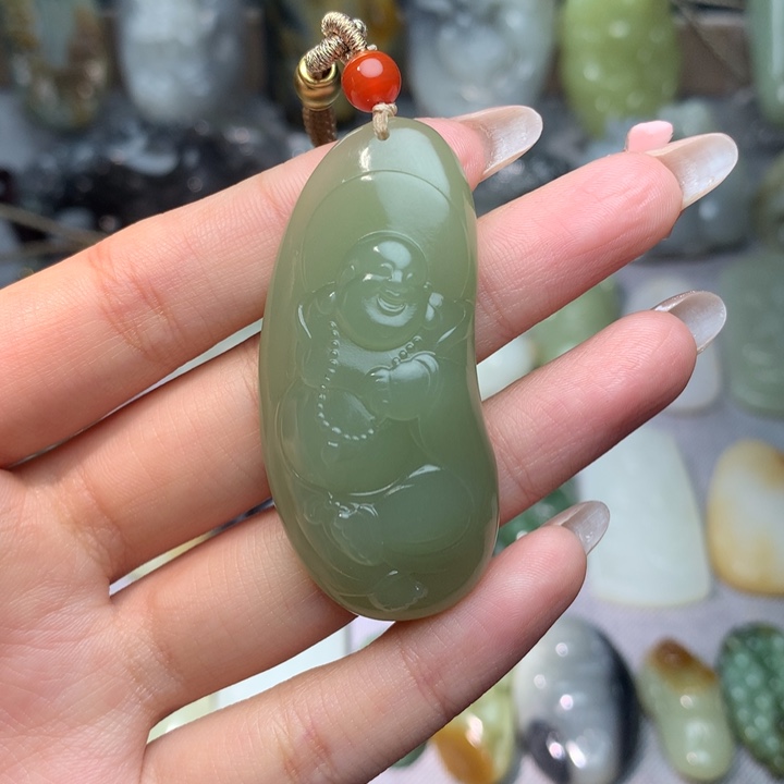 和田玉挂件未镶嵌