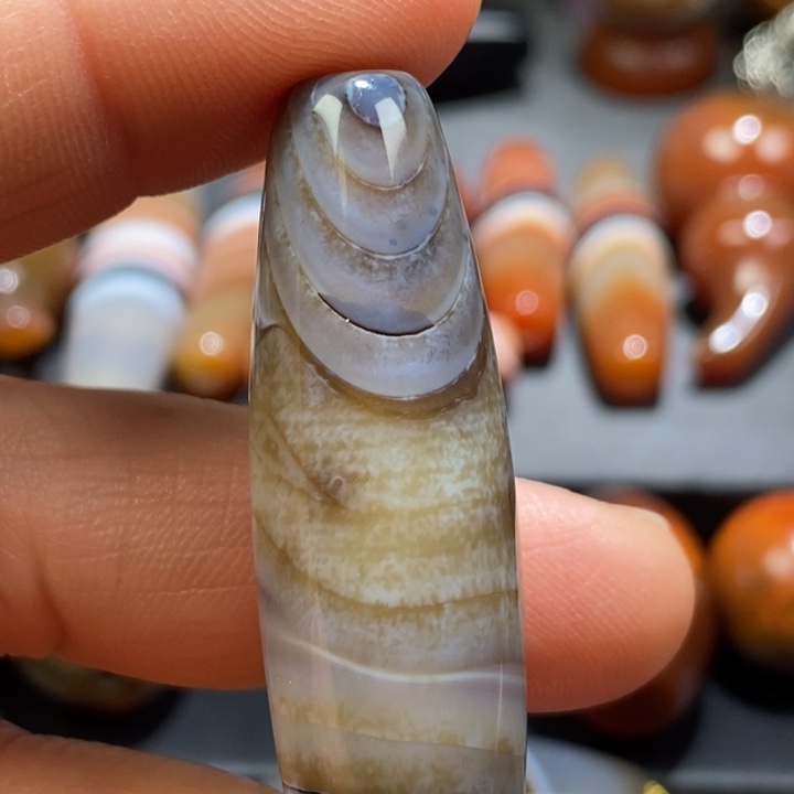 玛瑙/玉髓未镶嵌挂件