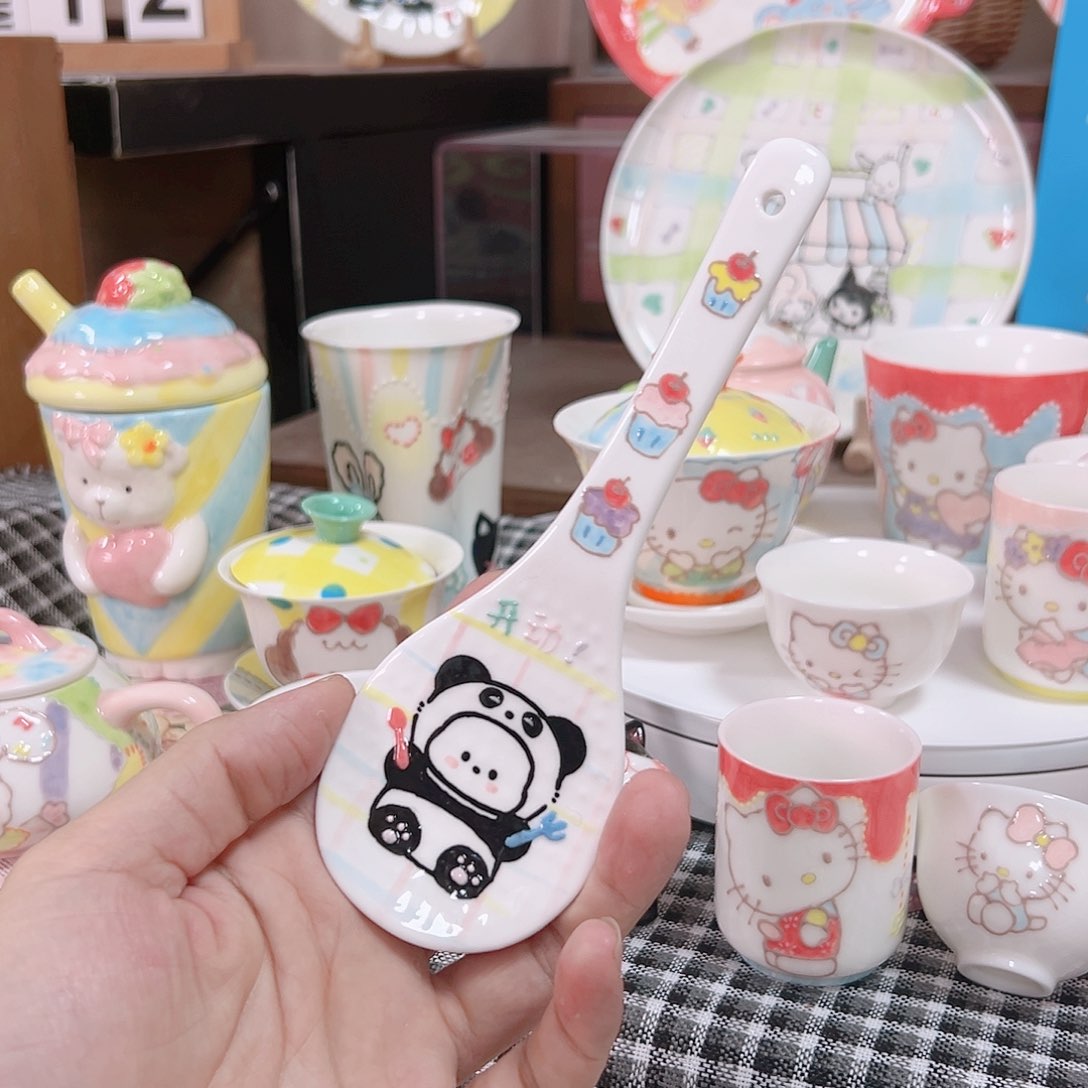 可爱陶瓷高温手作