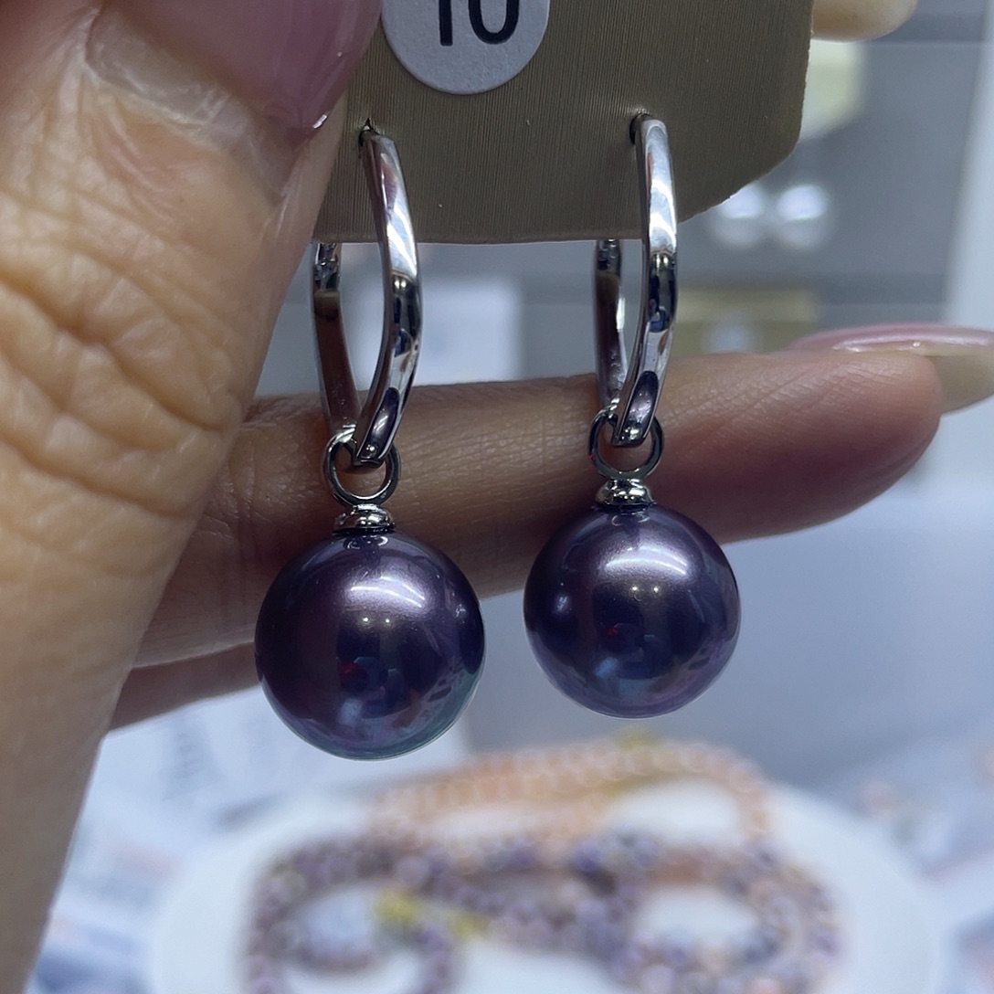 未镶嵌淡水珍珠耳饰