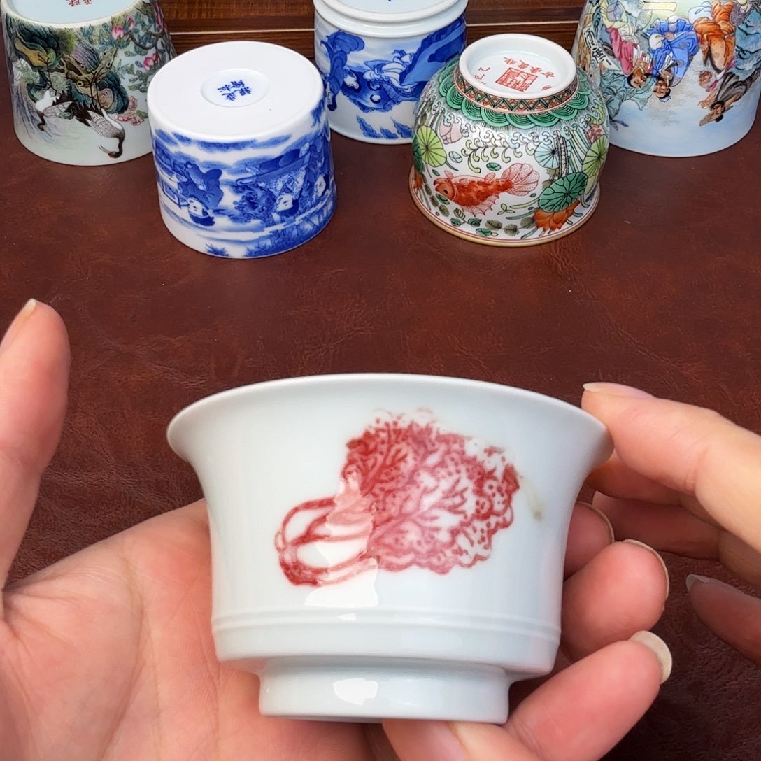 陶现代景德镇全手工全手绘陶瓷