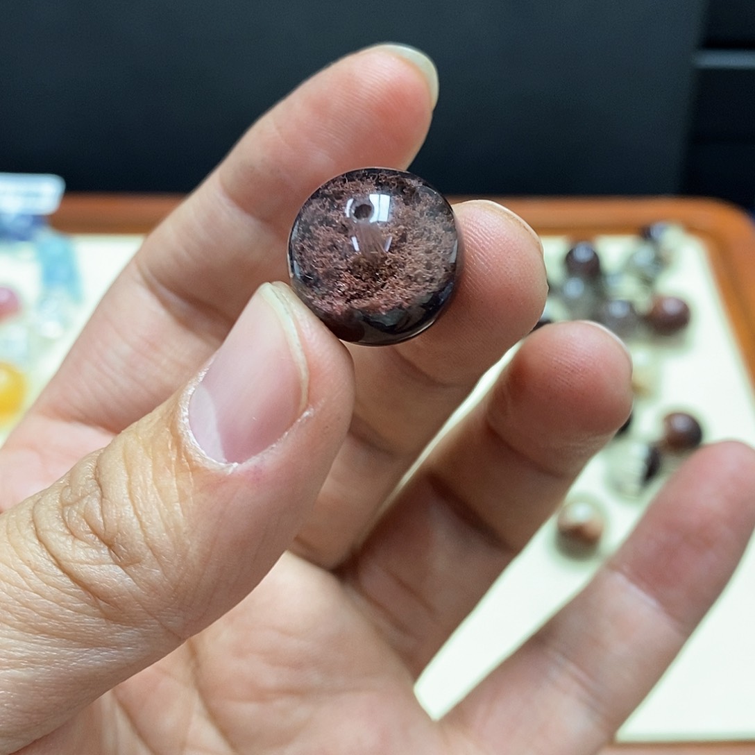 水晶珠宝半成品未镶嵌单珠