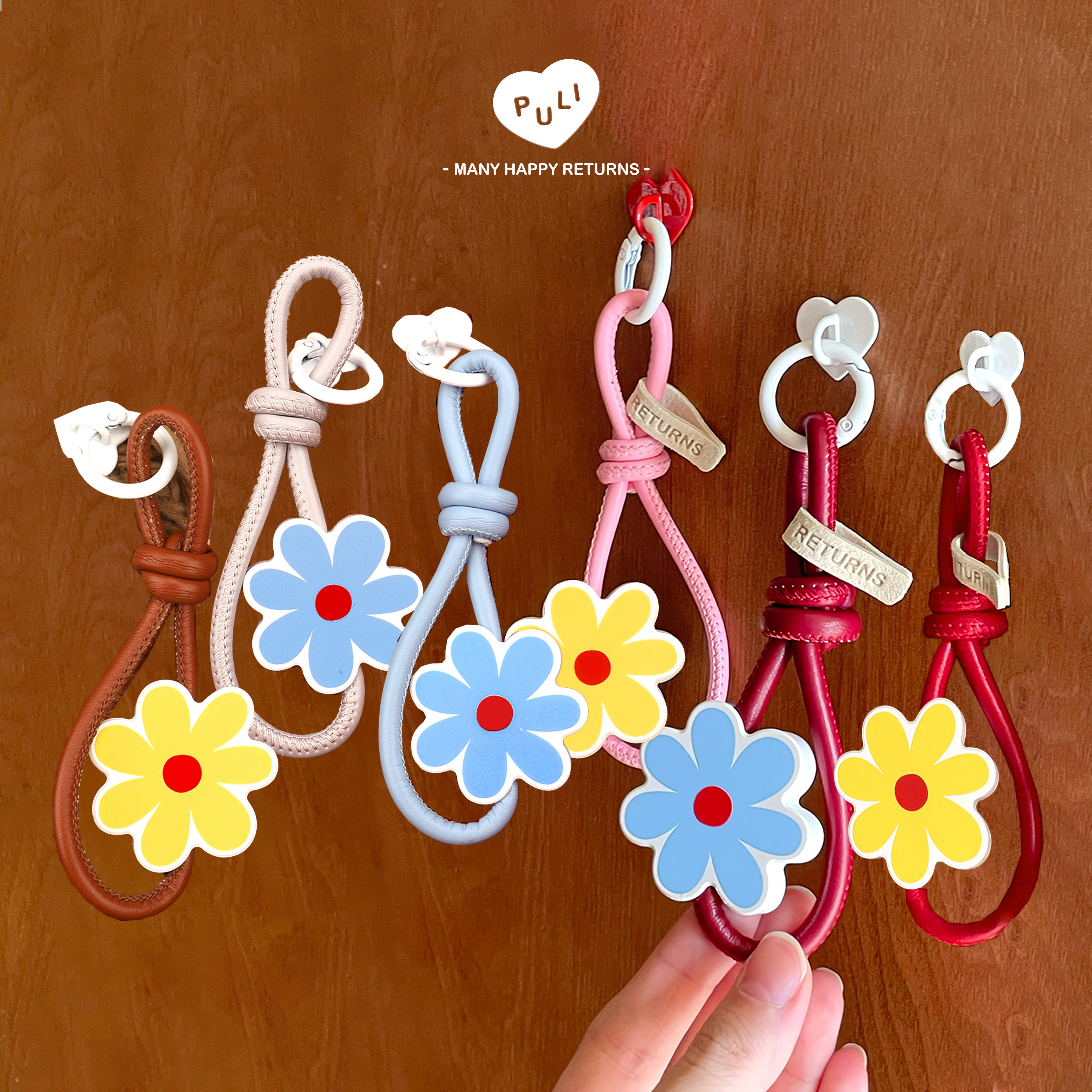 【快乐搭子】OuliOuli花花挂绳链礼物包挂可爱手机挂件手机链