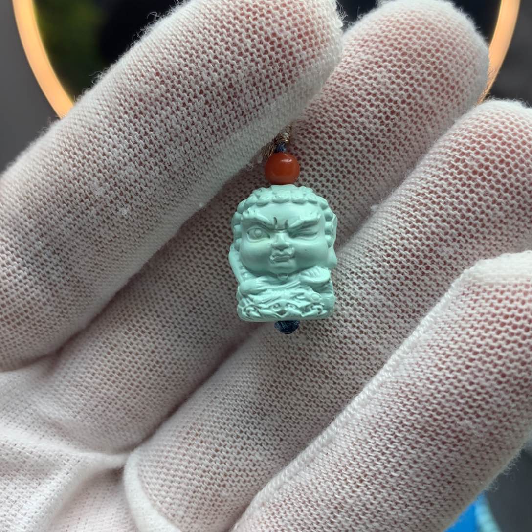 绿松石挂件未镶嵌