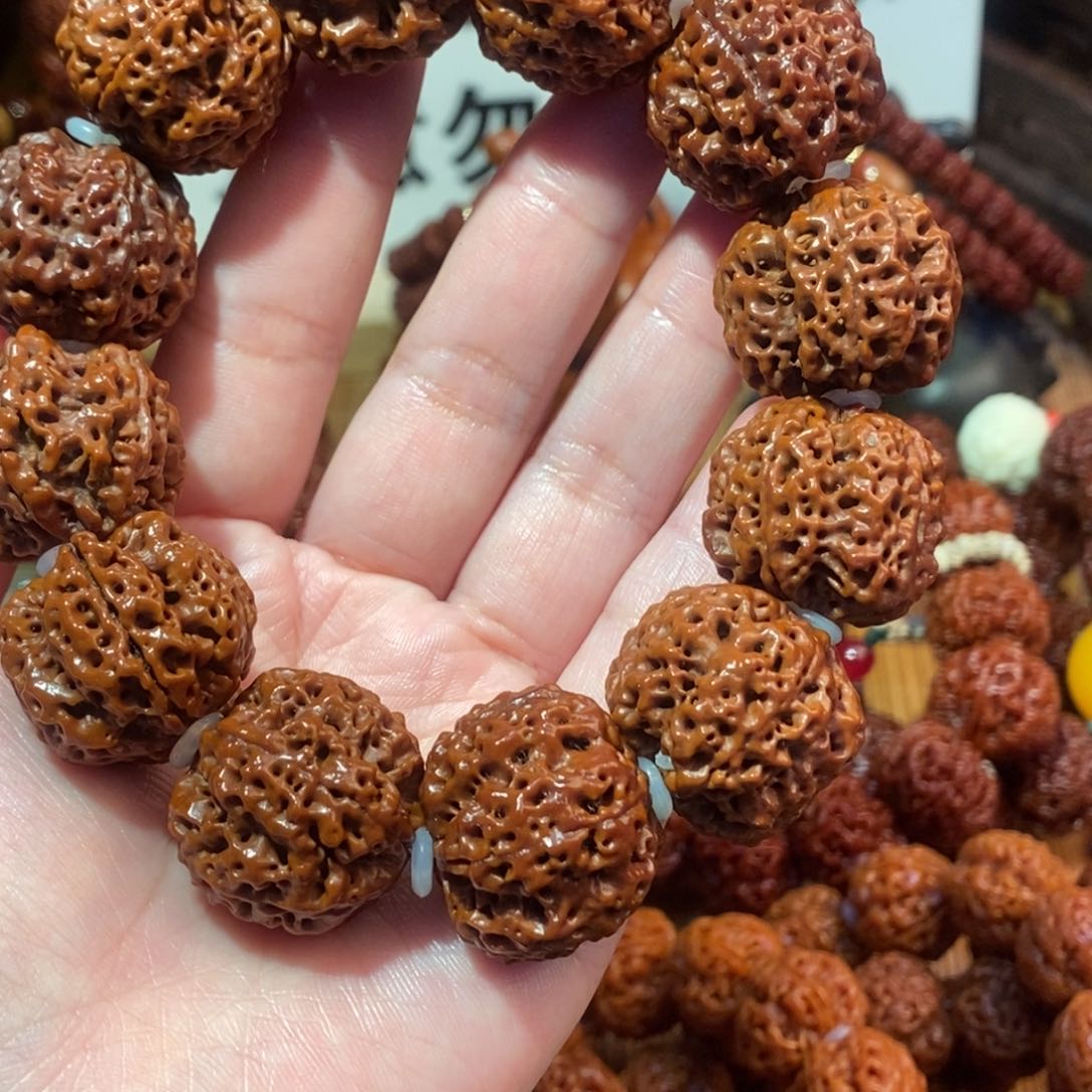金刚菩提手串23+5瓣手盘
