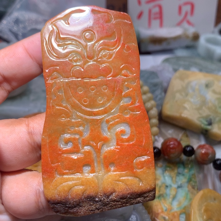 翡翠未镶嵌颈饰保真天然A货翡翠