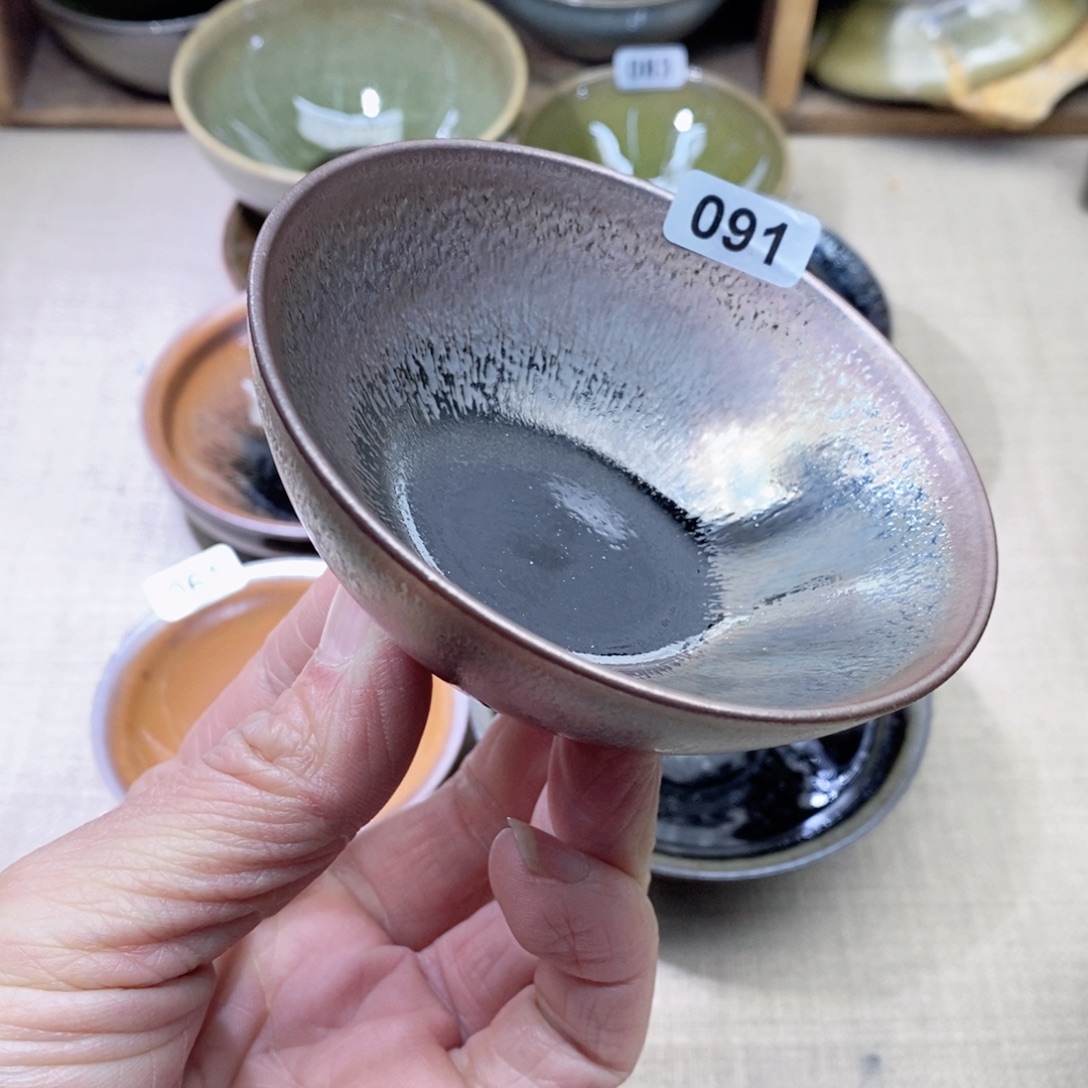 非***>茶盏建盏主人杯漂亮091