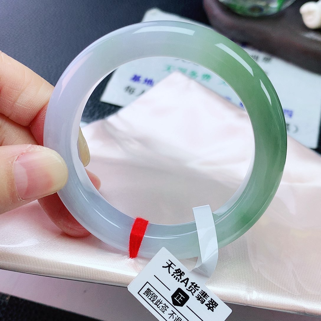 未镶嵌手镯翡翠50圈