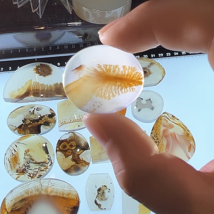 玛瑙/玉髓未镶嵌吊坠(不含链)