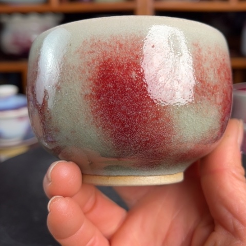 牛家钧窑牛自恒老师钧杯