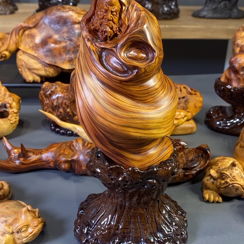 【闪购商品】柏木（崖柏）L**布摆件