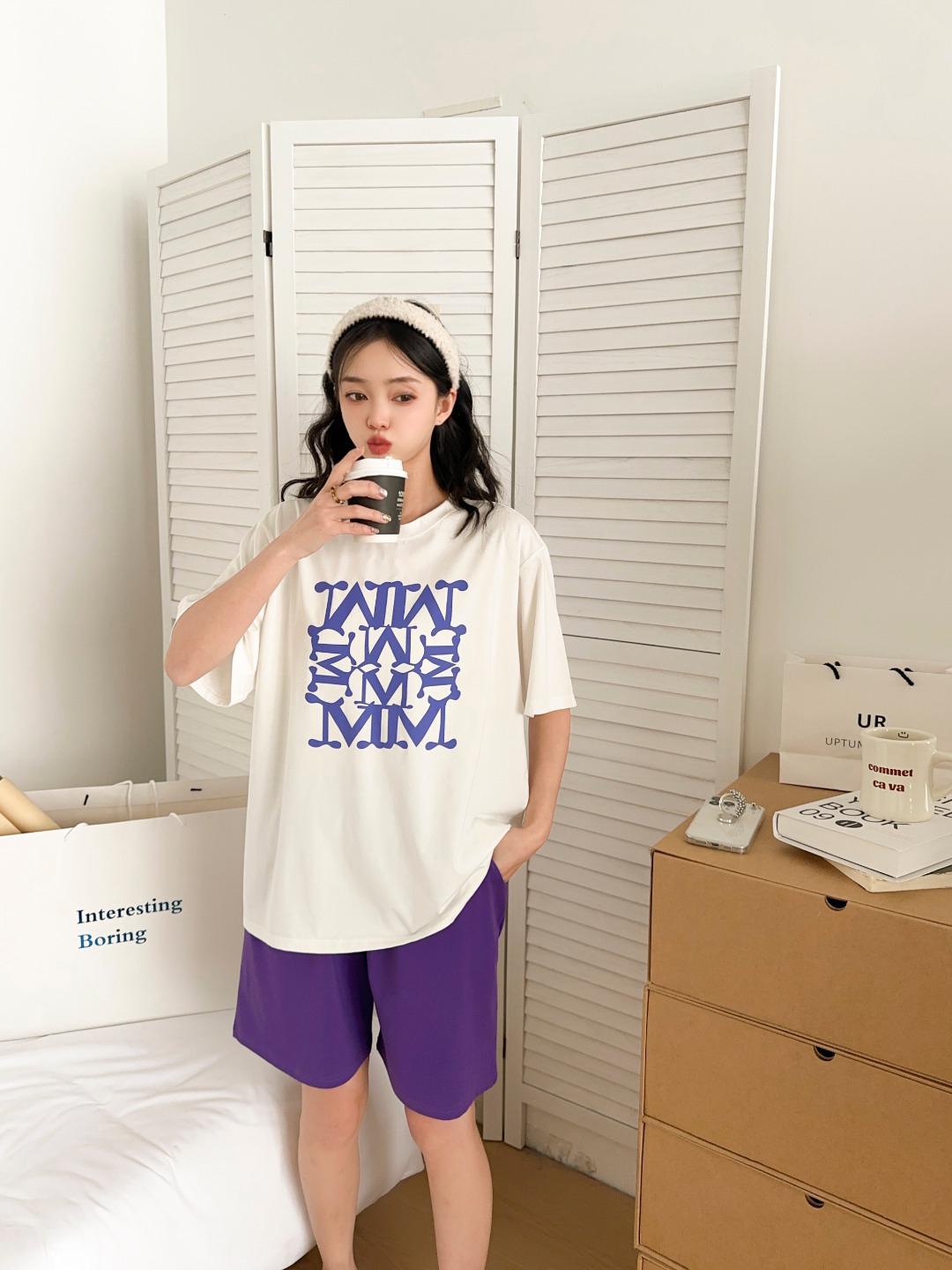 6161中性风潮牌里行装简约套装