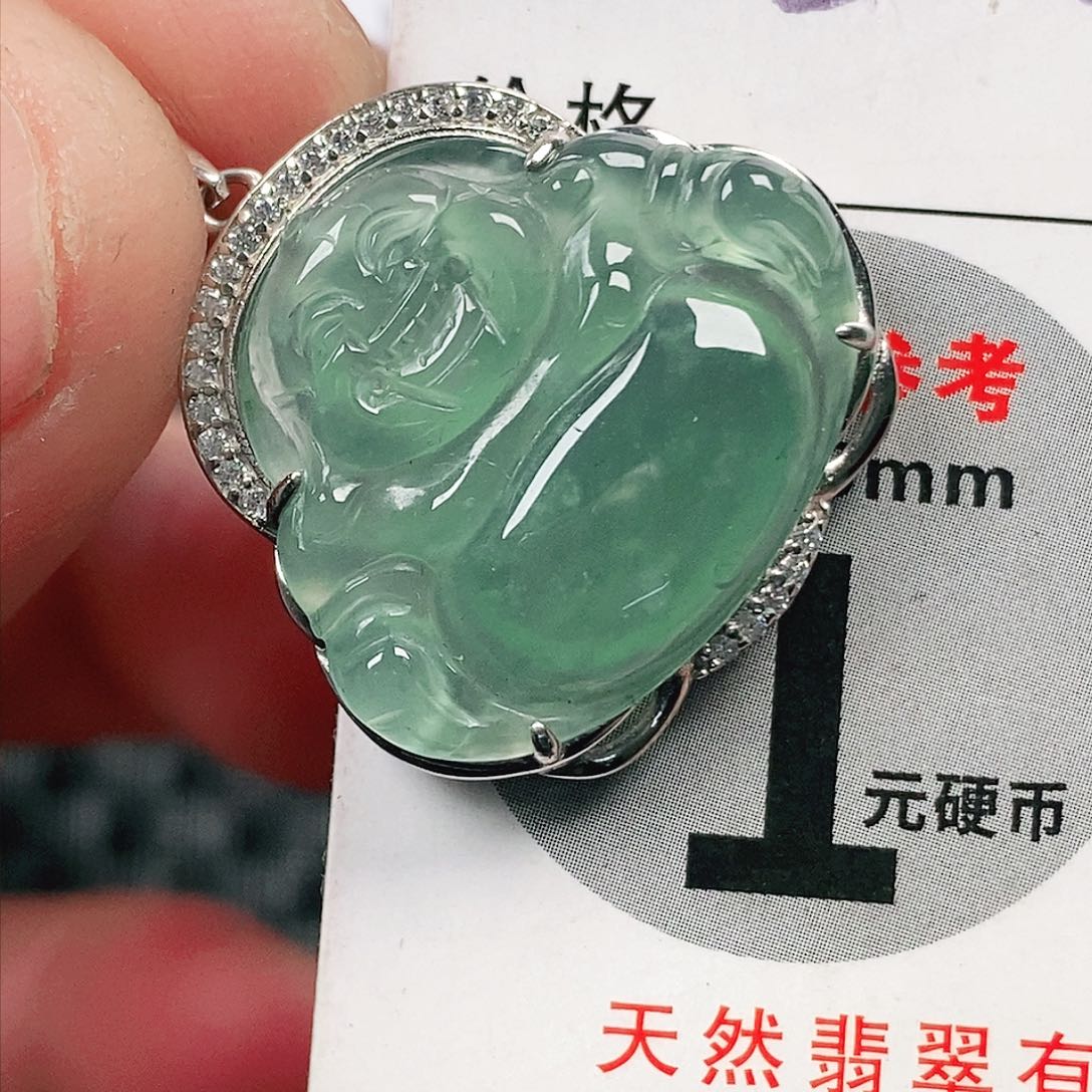 翡翠吊坠(不含链)未镶嵌