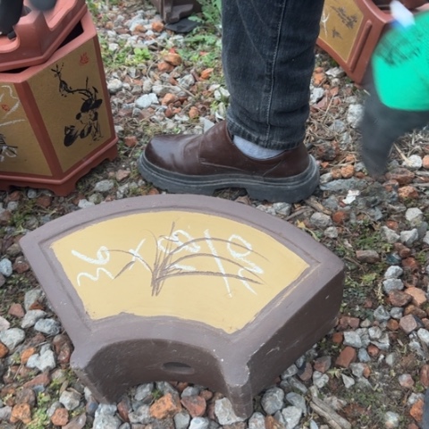 红陶紫砂花盆盆景盆栽瑕疵