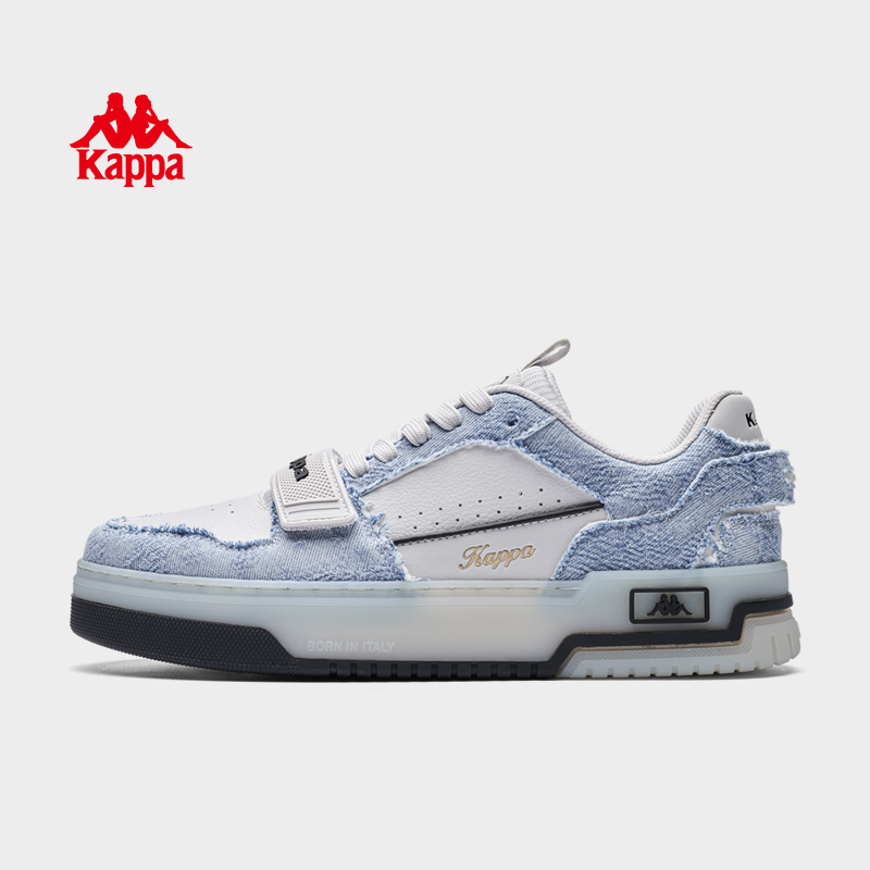 Kappa卡帕男鞋潮流时尚百搭运动板鞋情侣款休闲小白鞋K0FW5CC19CJ