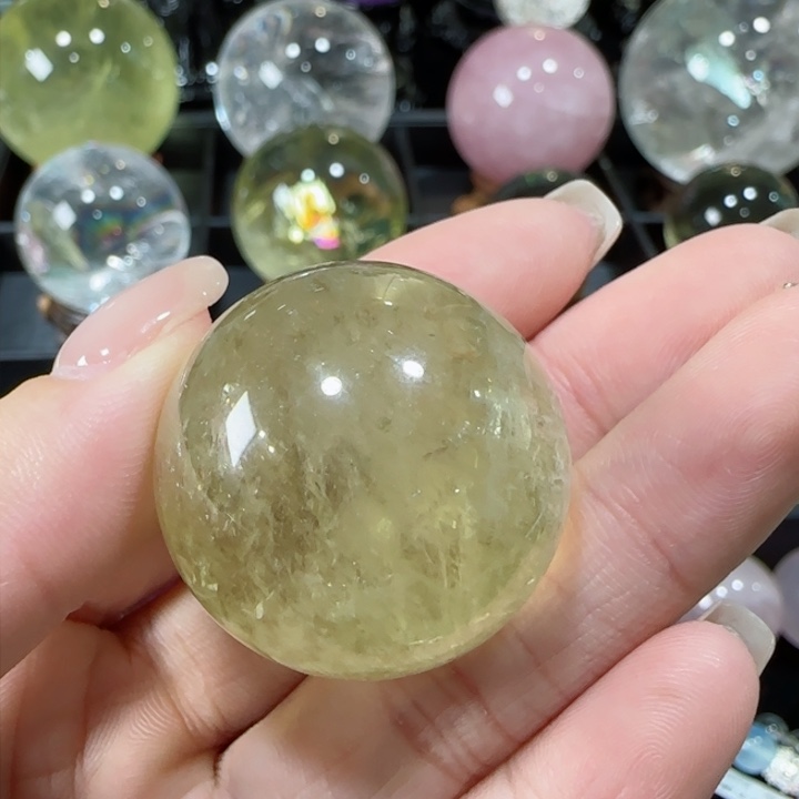 水晶天然水晶球a 9未镶嵌天然3.2