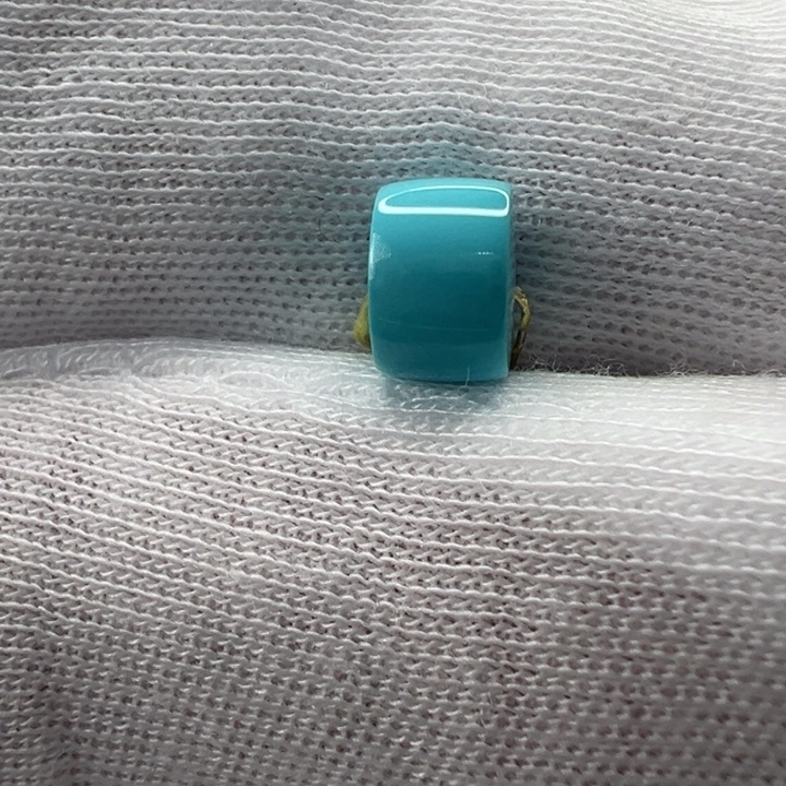 绿松石未镶嵌直切珠7.6