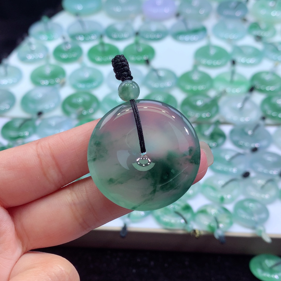 颈饰未镶嵌翡翠13尺寸34.1*6.0