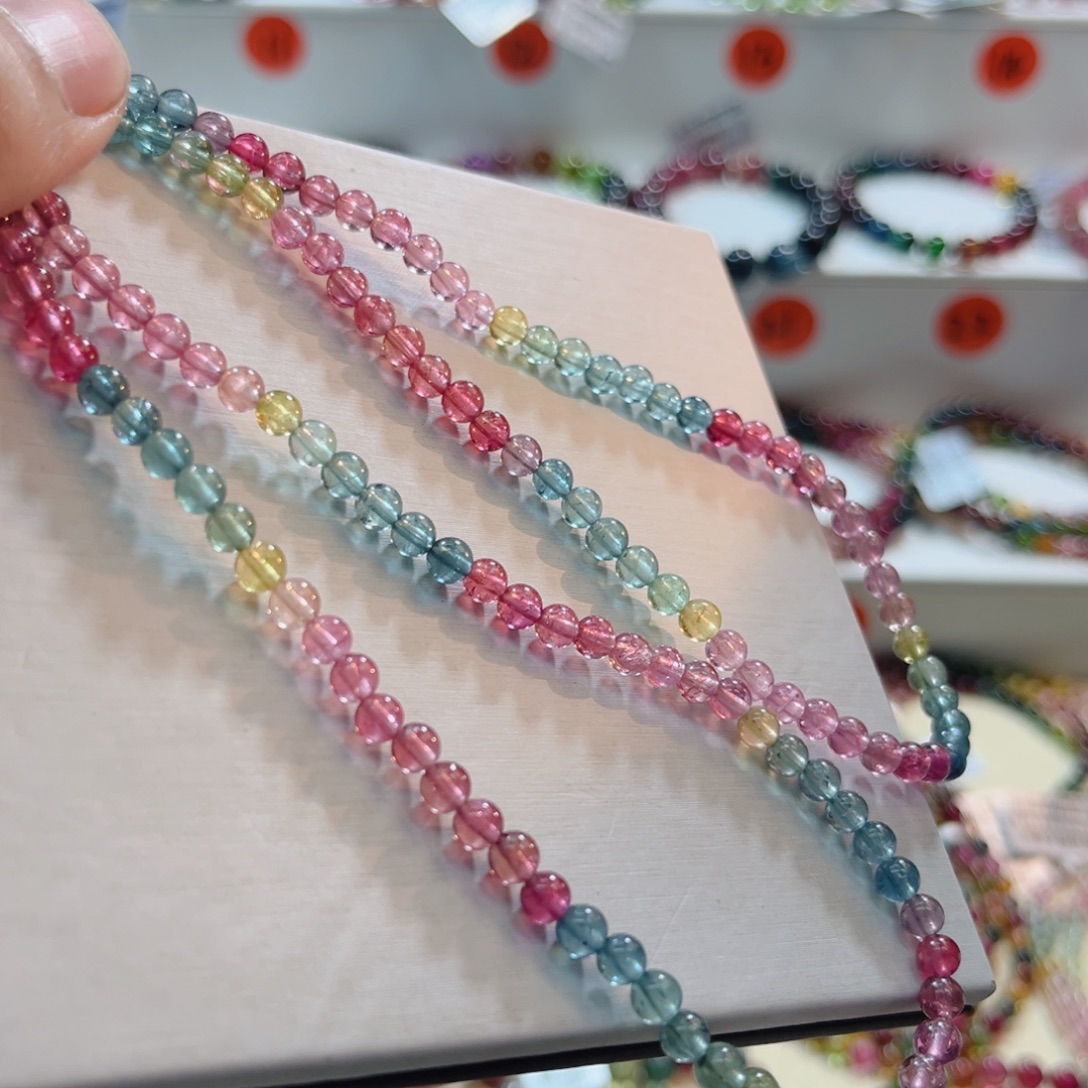 未镶嵌手链碧玺碧玺