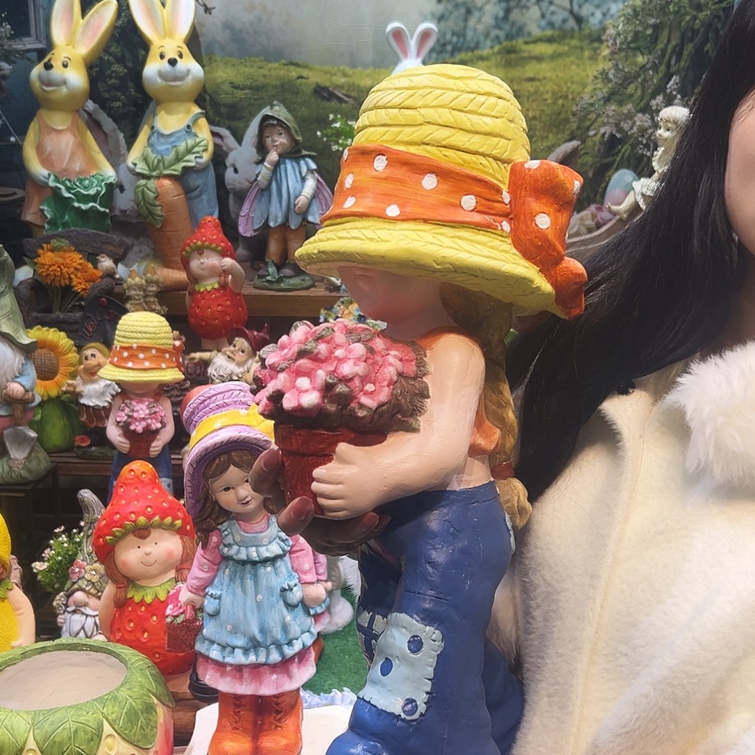 花园摆件红红火火