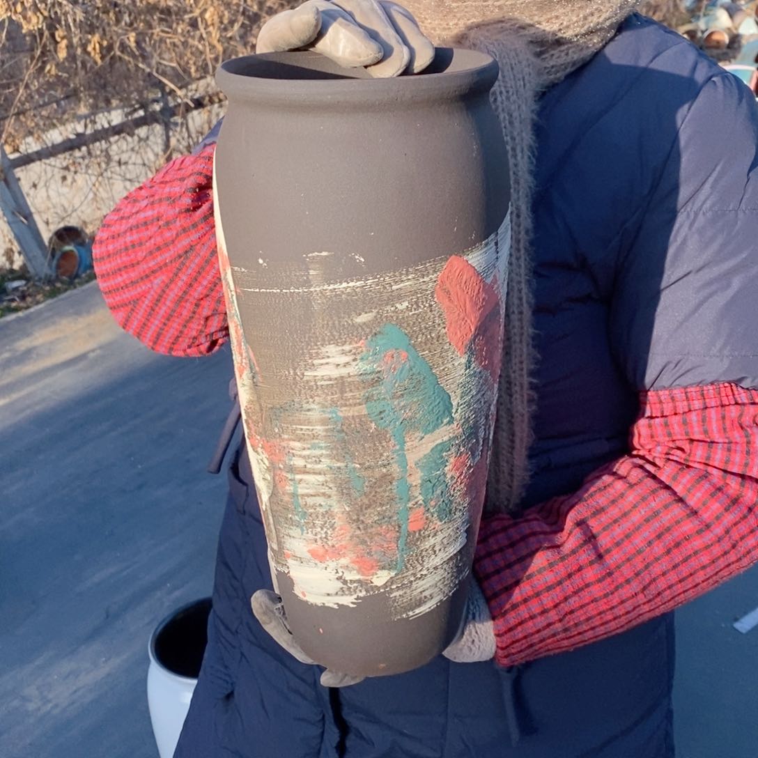 红陶口15高37～～～