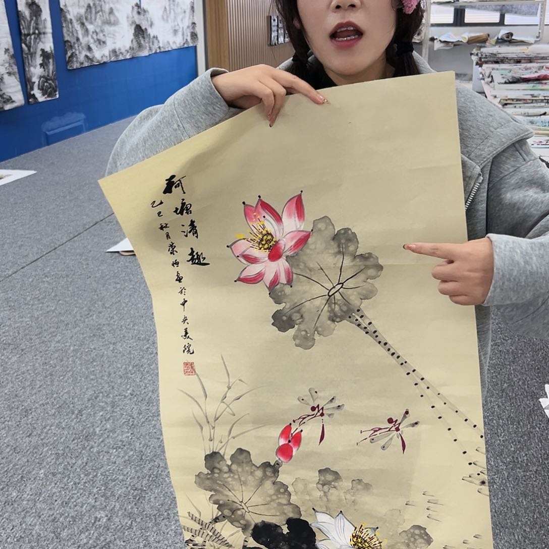 国画纯手绘字画作品欣赏