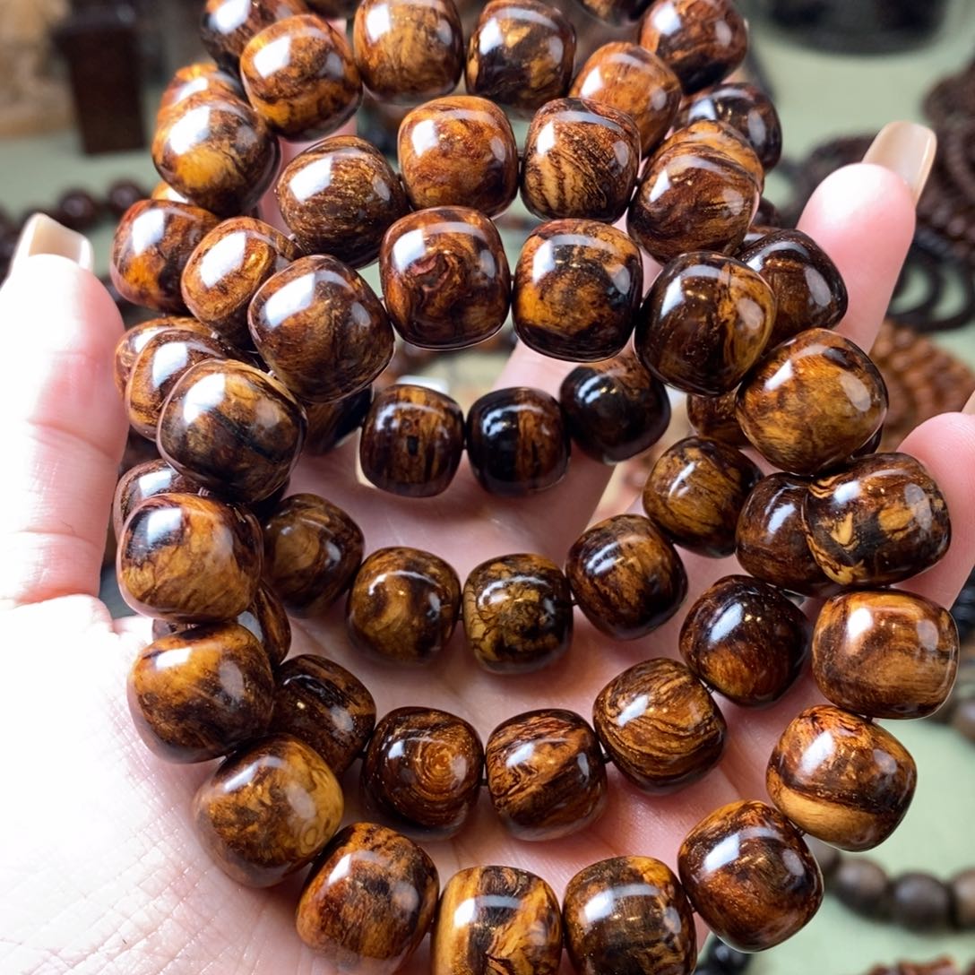 贡木手串/手链1314黑瘤疤782