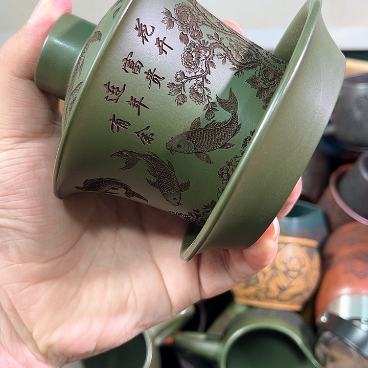 茶杯紫砂全手工紫砂主人杯