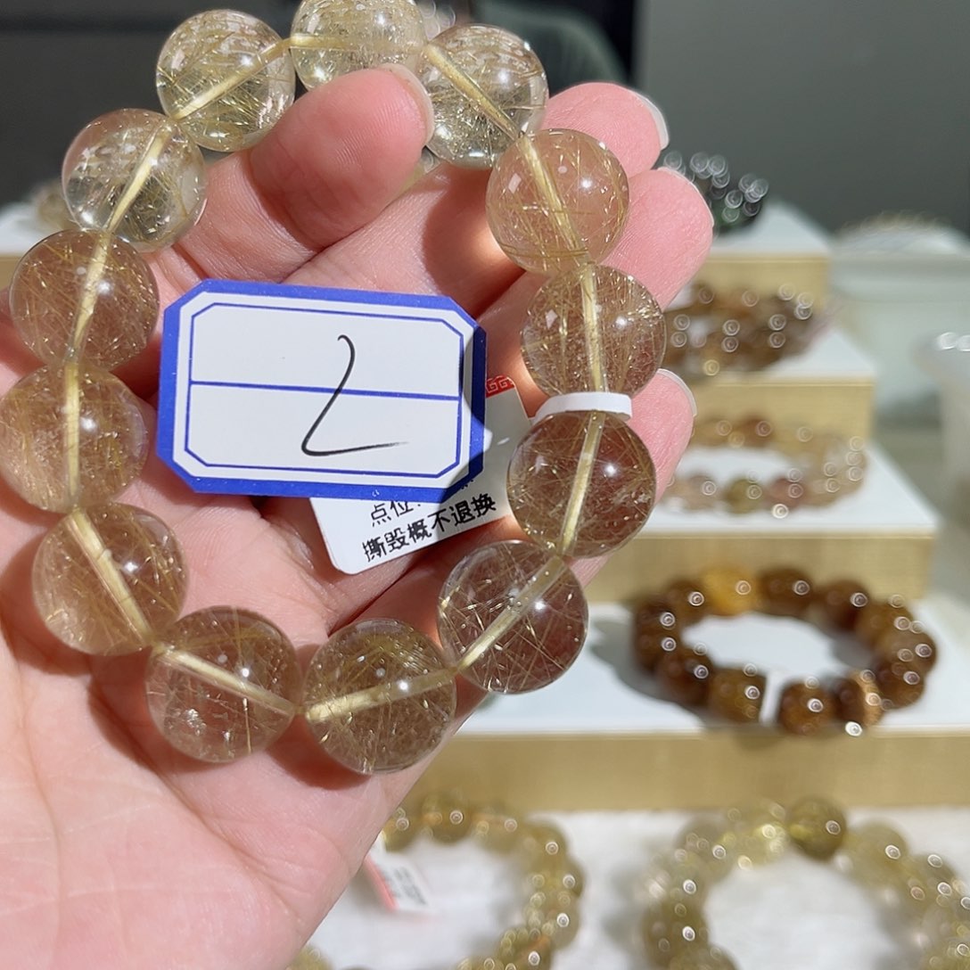 水晶手串未镶嵌贝****a