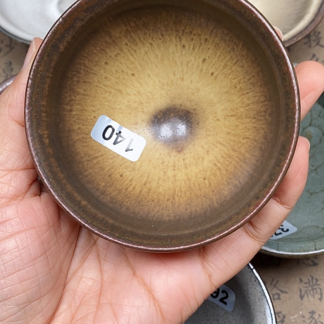茶盏龙窑柴烧自然还原140