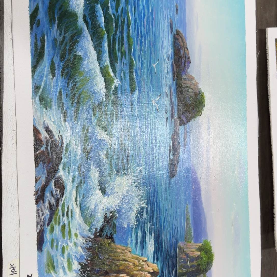 油画在干嘛了啊我想