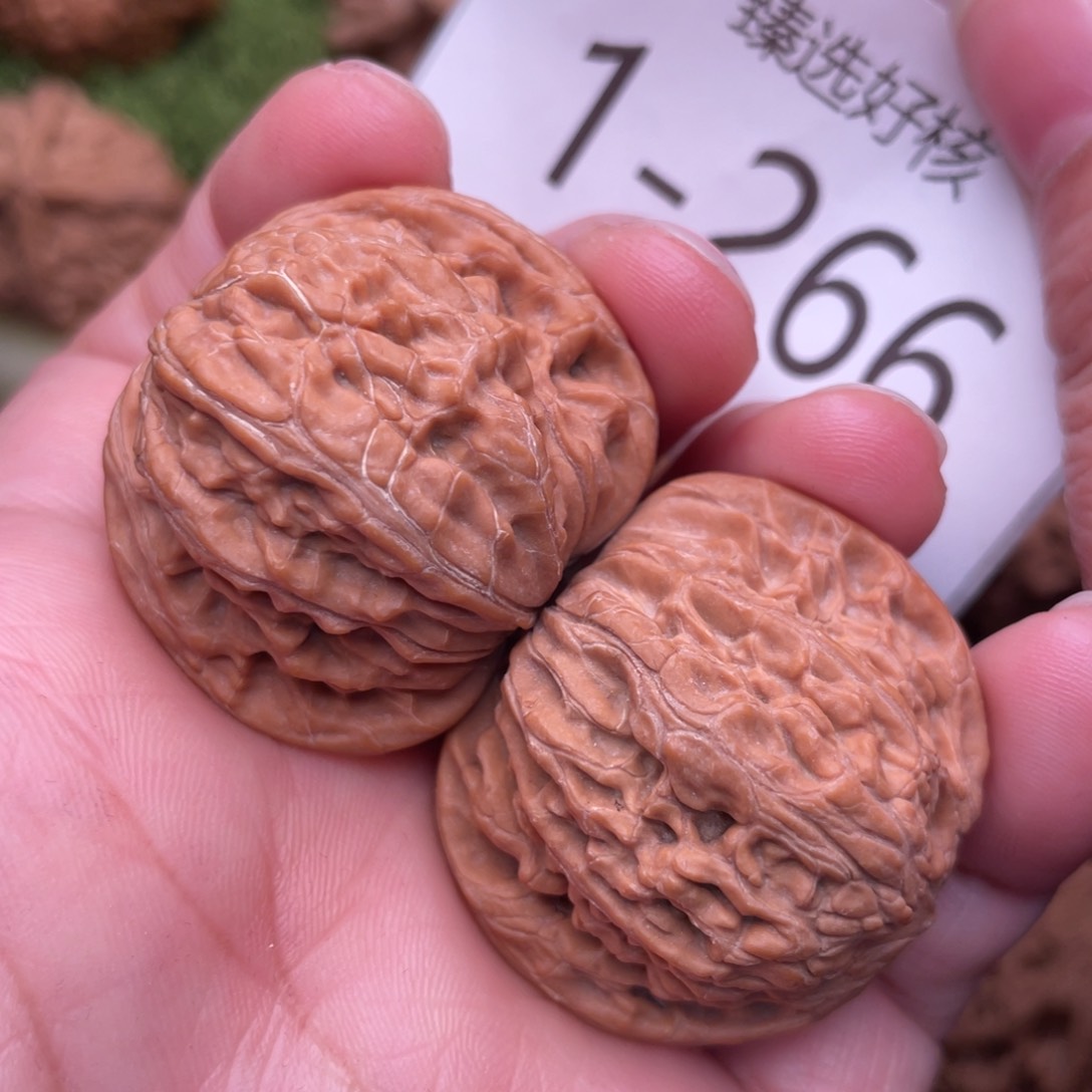 文玩核桃把件正磨35