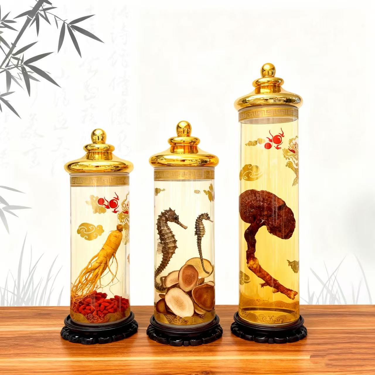 超大容量泡酒瓶高硼硅耐热玻璃药酒果酒罐子密封酒缸大口径酿酒缸