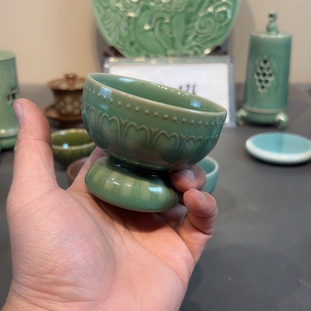 瓷片龙泉青瓷龙泉青瓷