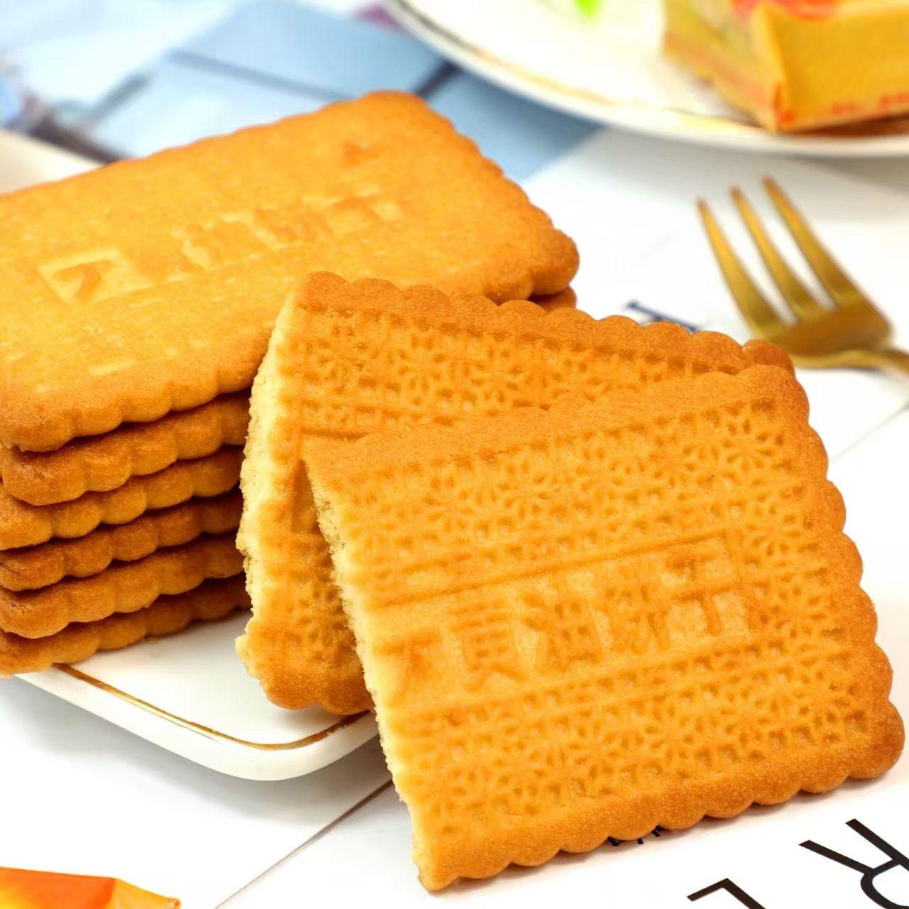 栗子曰黄油芝士饼干200克