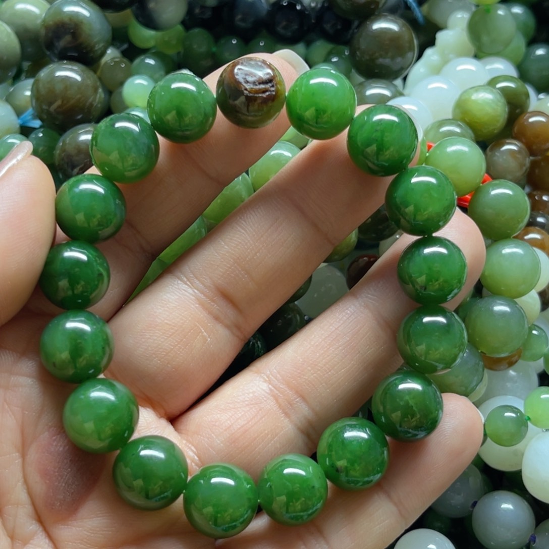 和田玉手链未镶嵌