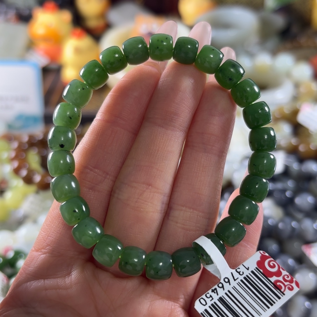 和田玉未镶嵌手串105