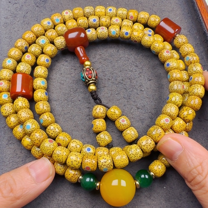 吊坠星月菩提脖挂