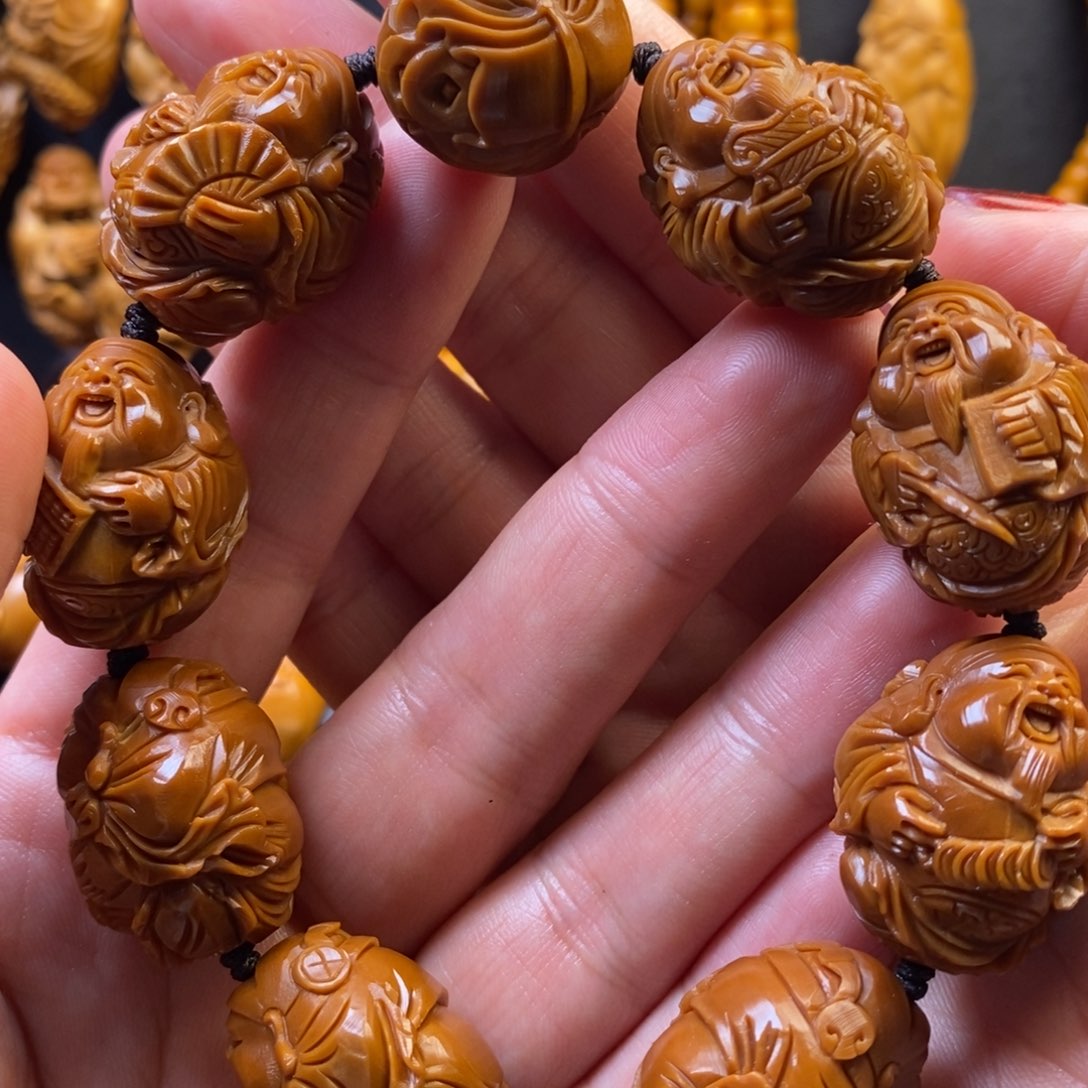 橄榄核手串/手链苏勇财神