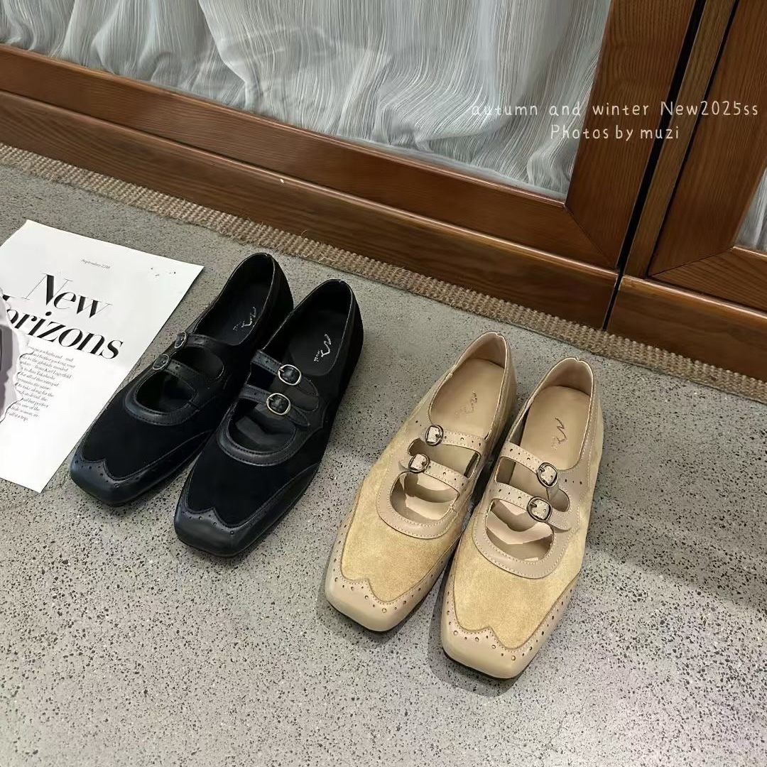 小个子内增高复古老钱风单鞋女2025年秋季新款法式玛丽珍鞋189-11