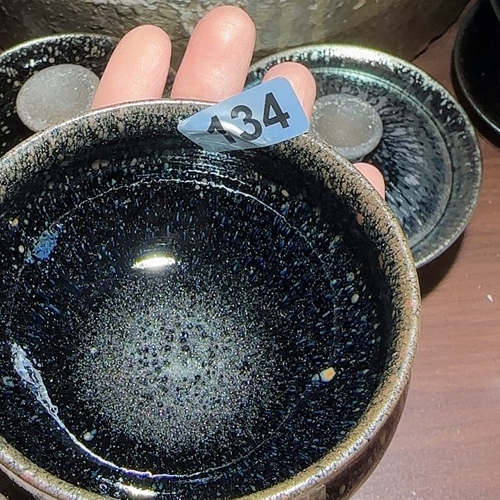 茶盏琢泥窑建盏柴烧