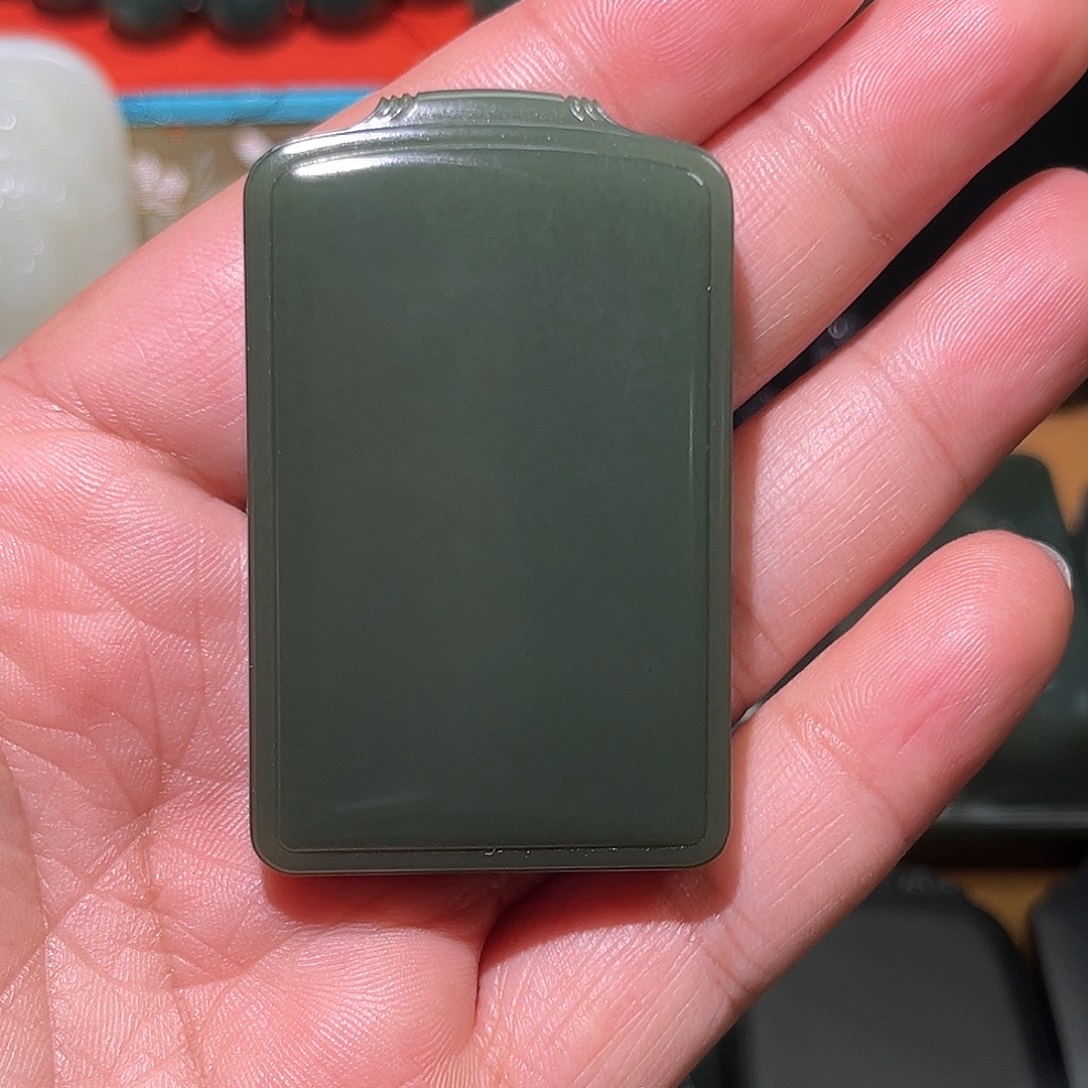 和田玉（青玉）未镶嵌颈饰