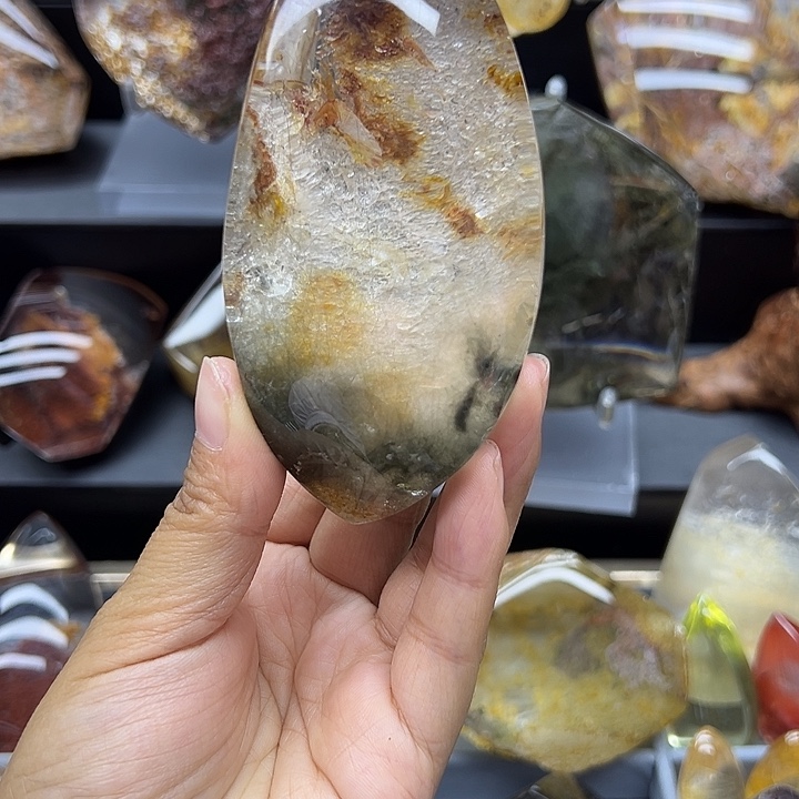 珠宝半成品水晶未镶嵌