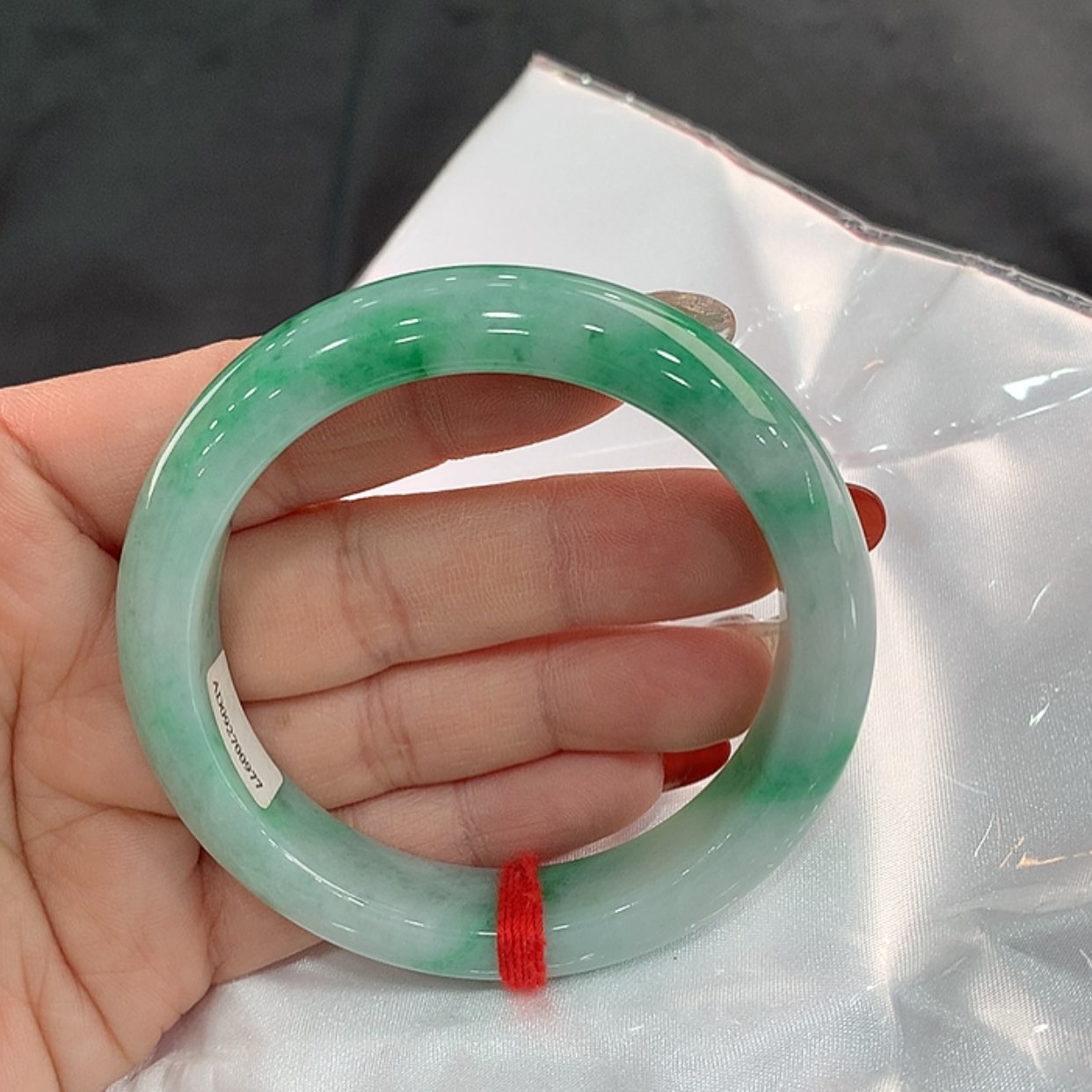 【闪购商品】翡翠手镯未镶嵌57，56/57