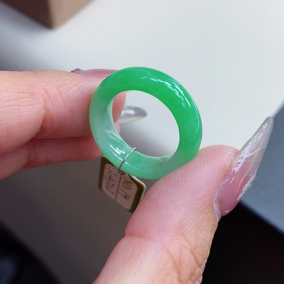 翡翠戒指未镶嵌14号