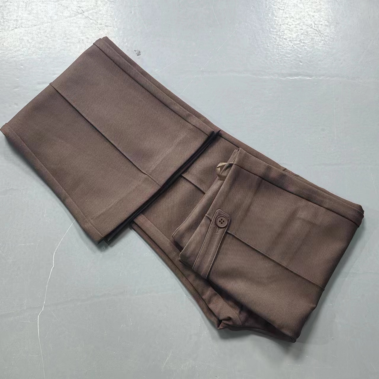 【南油玲姐】咖色休闲裤8808